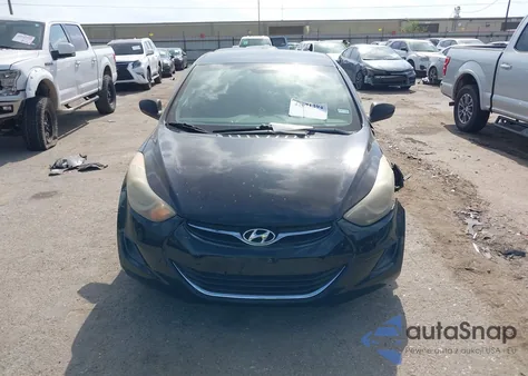 2011 Hyundai Elantra Gls из США, поврежденный, VIN 5NPDH4AE0BH044341
